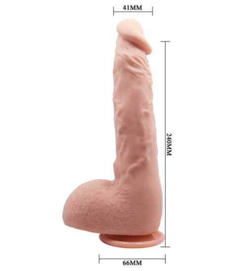 Realistické dildo z cyberskinu