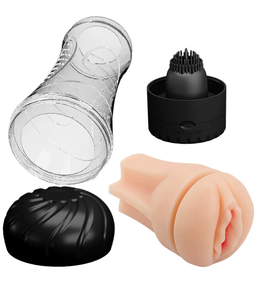 Masturbátor Vagína s vibracemi