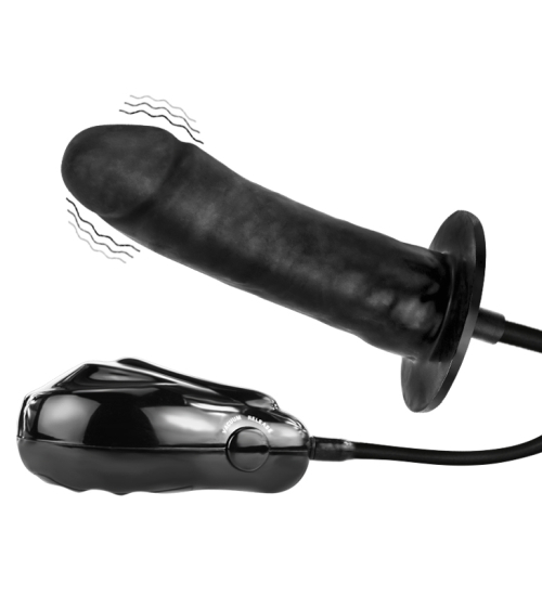 Automatické nafukovací anální dildo