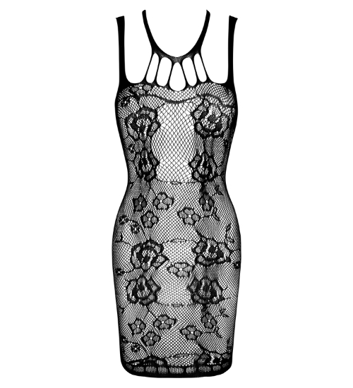 Černé krajkové šaty