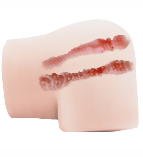 Vibrační přirozená vagína a řitní otvor