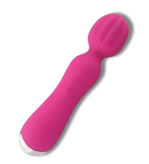 Růžová masážní hůlka na klitoris