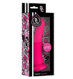 Neonově růžové silikonové dildo s přísavkou