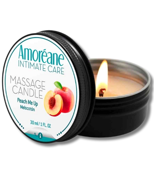 Broskvová masážní svíčka 30 ml