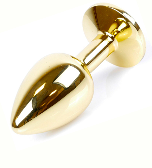 Anální kolík s bílým krystalem