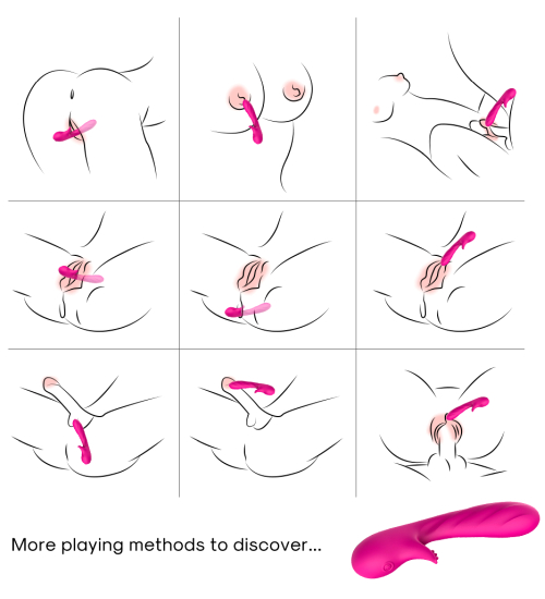 Masážní přístroj na klitoris - Romance pink