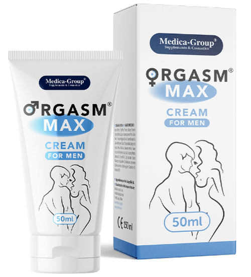 Orgasm Max krém pro silnou a dlouhou erekci