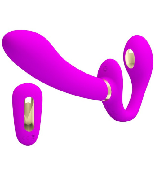 Strap-on bez postroje + elektrostimulace