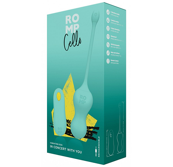 Vajíčko ovládané dálkovým ovladačem Romp Cello