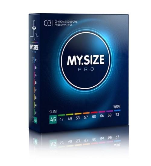 Kondomy MY.SIZE Pro 45 mm - 3 ks