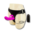 Strap-on králíček se stimulátorem