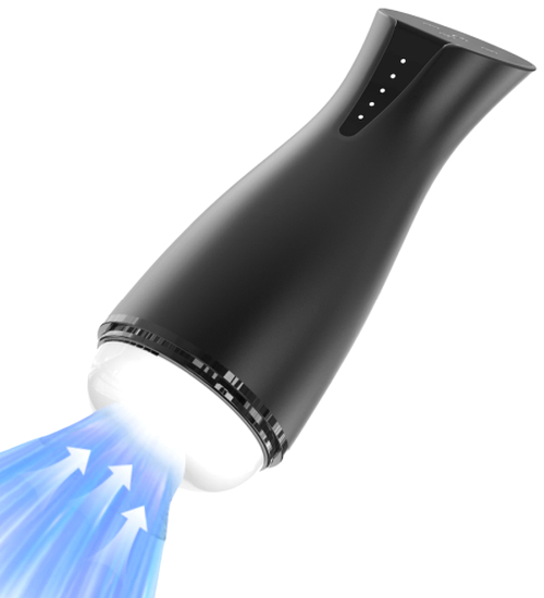 Moderní multifunkční masturbátor 3 v 1 + zvuky potěšení