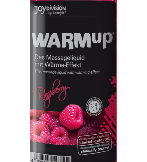 Jedlý zahřívací olej - malinový