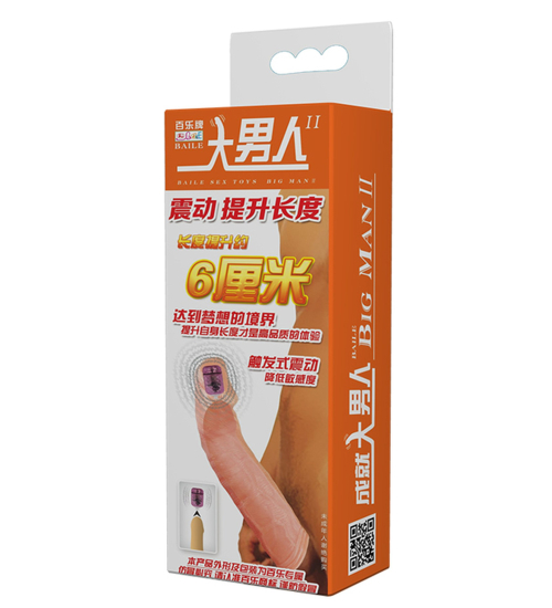 Vibrační nástavec na penis - super stimulace!