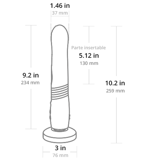 Poprodejní vibrátor - Lovense Gravity- ovládaný telefonem