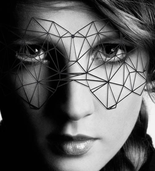 Prolamovaná lepená maska