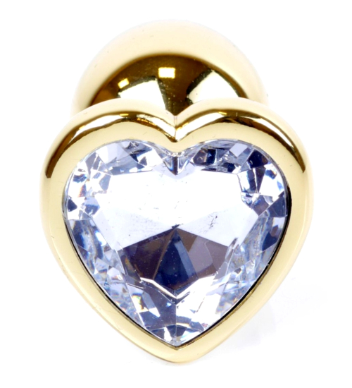 Zlatá zátka se srdcem