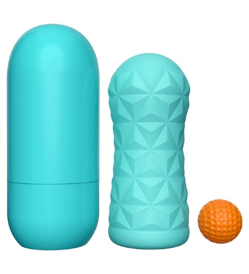 Diskrétní masturbátor s kuličkou 360