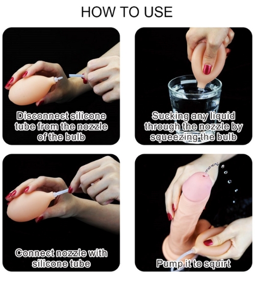 Realistické dildo s ejakulací