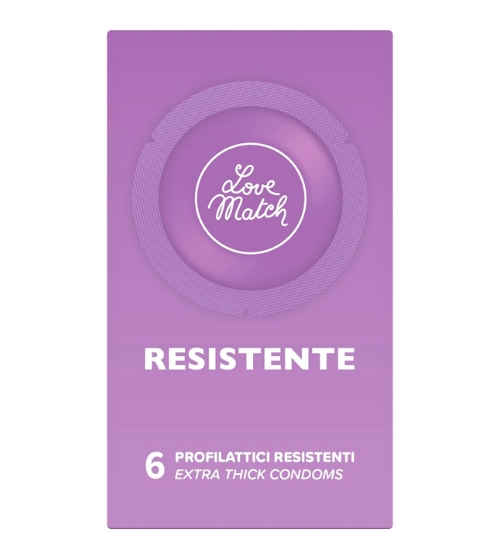 Diskrétní silné kondomy 6 ks