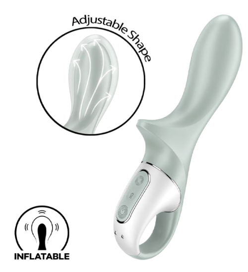 Rostoucí anální vibrátor - Air Pump Booty 3