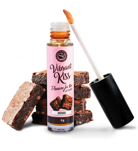Lip Gloss Vibrant – vibrační lesk na rty brownie