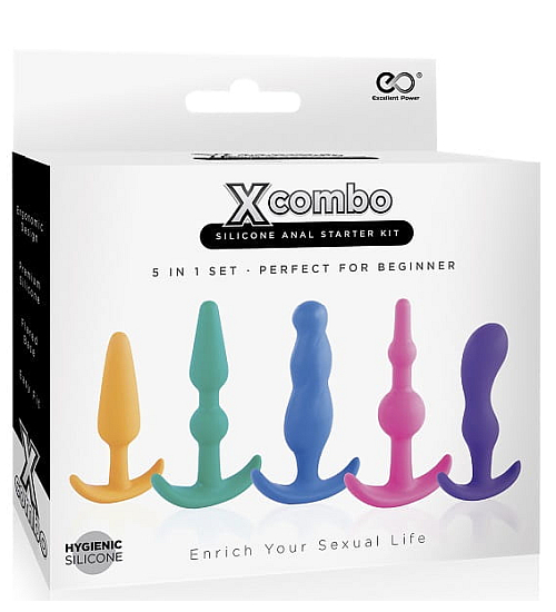 Sada pěti análních kolíků