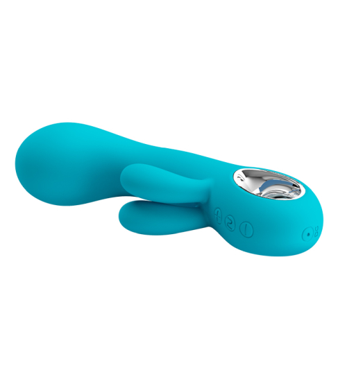 Tyrkysový zajíček s rukojetí