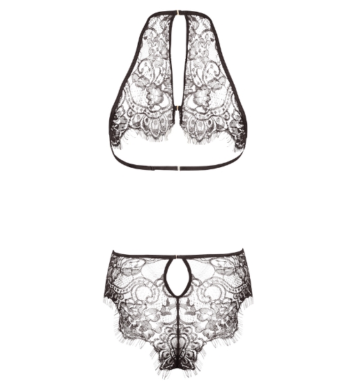 Krajkové body s dekorativní mašličkou