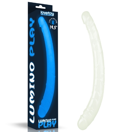 Dlouhé dvojité luminiscenční dildo