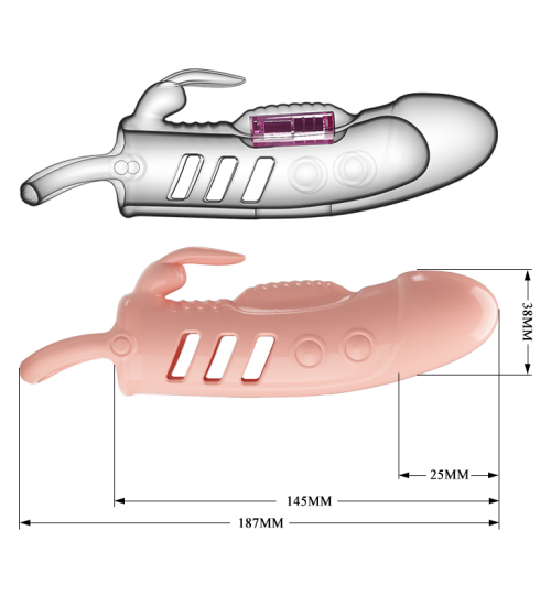 Vibrační návlek na penis sleeve