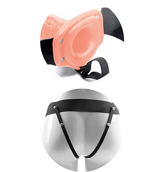 Umělý člen na popruzích s vibracemi