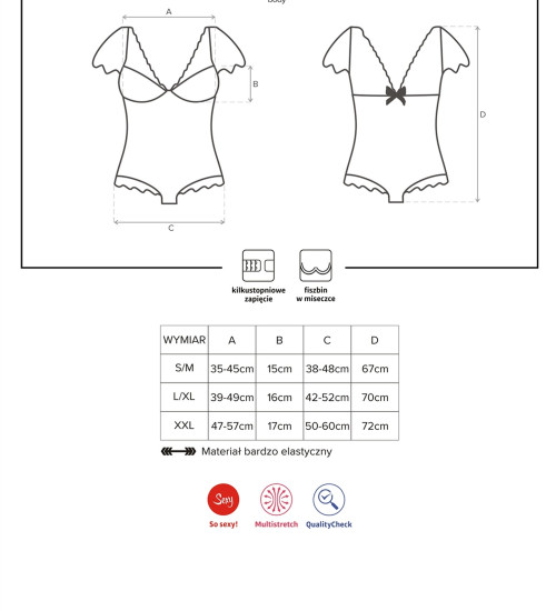 Černé krajkové body