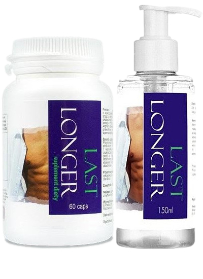Last Longer tablety a Last Longer gel – sada