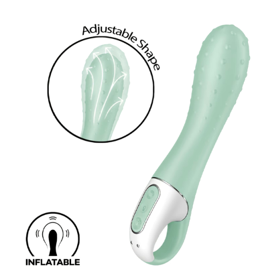 Nafukovací mátový vibrátor Air Pump 3