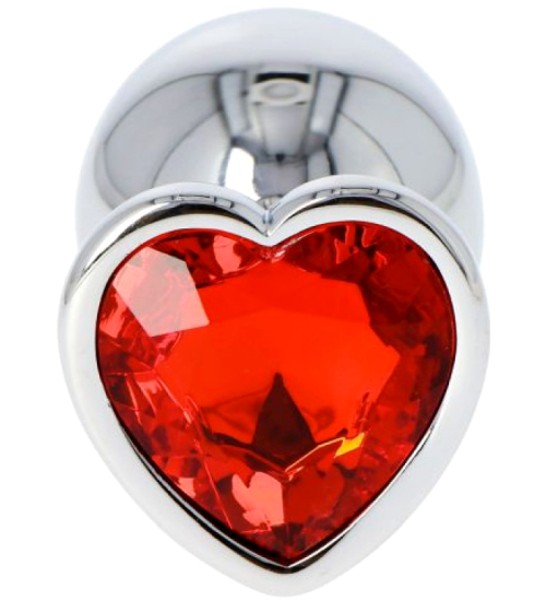 Velká zátka s červeným srdcem