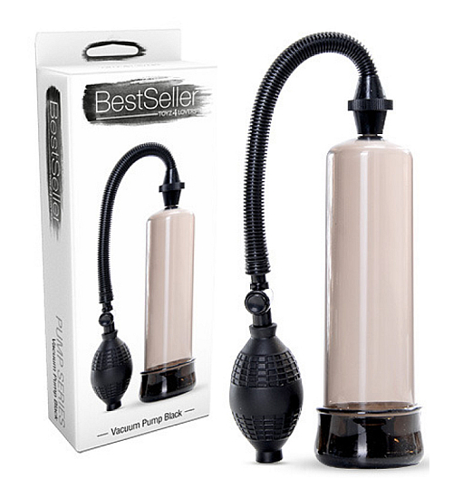 Vakuová pumpa černá