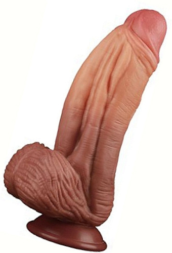 Silikonové dildo s přísavkou