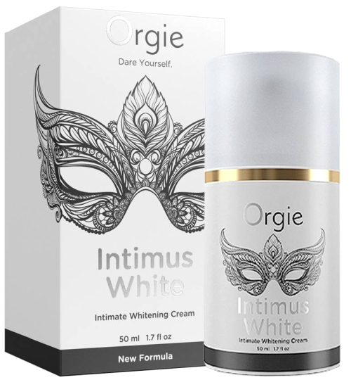 Bělící a stimulační krém pro intimní oblast