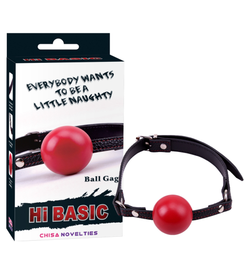 Ústní koule s nastavitelným popruhem Kuličkový roubík