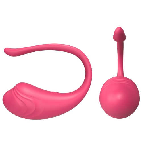 Růžové vibrační vajíčko 9 režimů