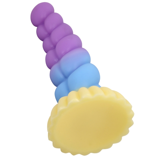 Barevné dildo jednorožec