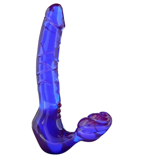 Gelové dildo Strap-on