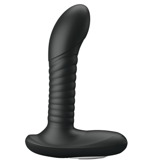 Masážní přístroj na prostatu s vibracemi a kuličkami