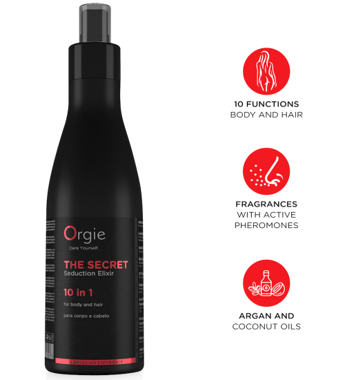 Hydratační sprej Orgie 10v1 - The Secret