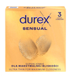 Supertenké Durex Sensual 3 ks