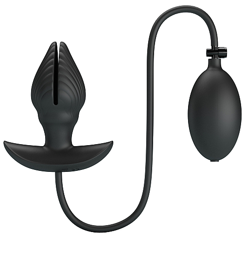 Nafukovací anální kolík - 10 vibračních režimů