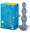 Elegantní šedý plug – 12 vibrací