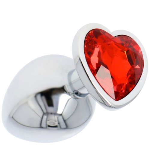 Velká zátka s červeným srdcem