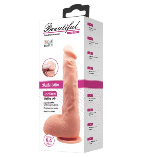Realistické dildo z cyberskinu